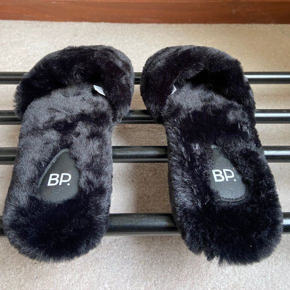 BP Women Livie Fluffy Plush Slippers - BRAND NEW - NWOB - Picture 5 of 8
